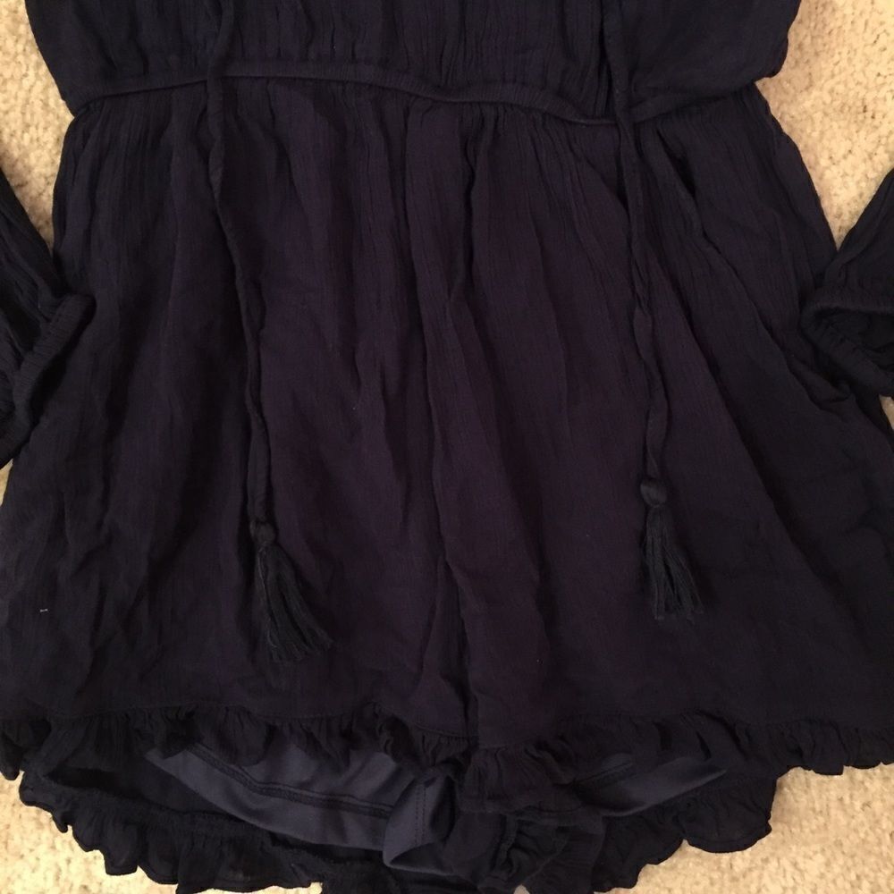 MissGuided Blue Romper  - Picture 7 of 7